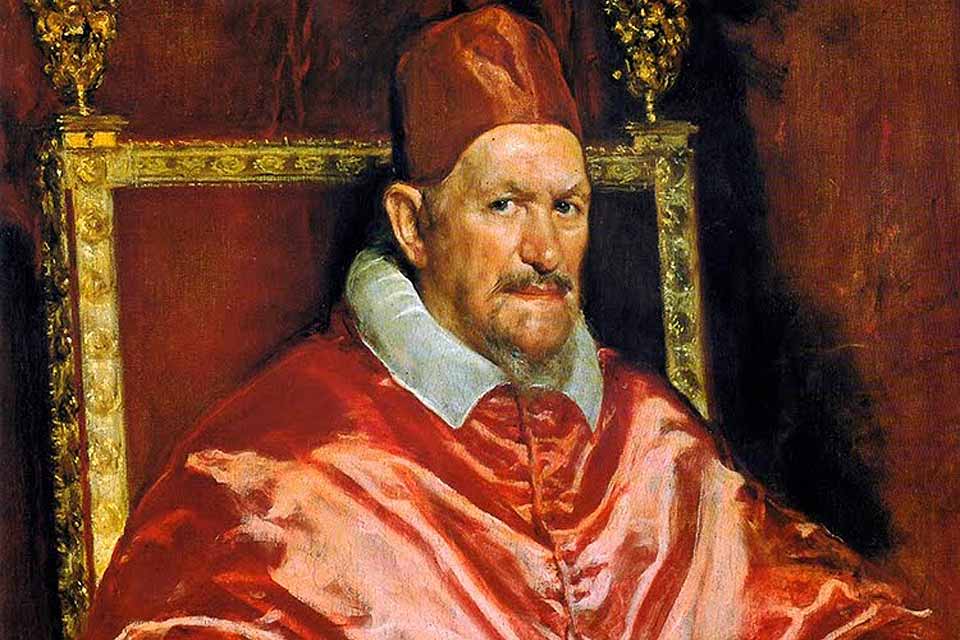 Retrato del Papa Inocencio X por Velázquez