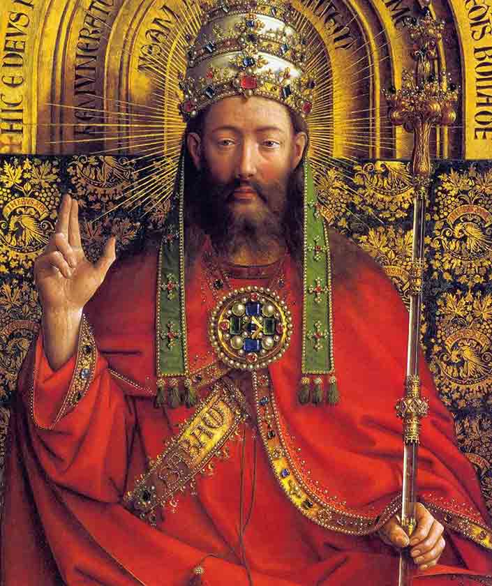 Jan van Eyck, Ghent Altarpie otra de sus grandes pinturas.