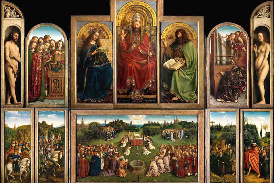 Una de las grandes obras de Jan van Eyck