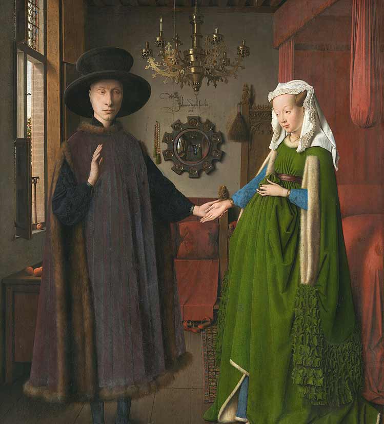El matimonio Arnolfini, la obra más conocida de Jan van Eyck