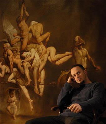 Obra alegórica de Roberto Ferri.